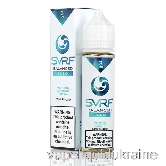 Vape Liquid Ukraine ICED Balanced - SVRF E-Liquid - 60mL 3mg